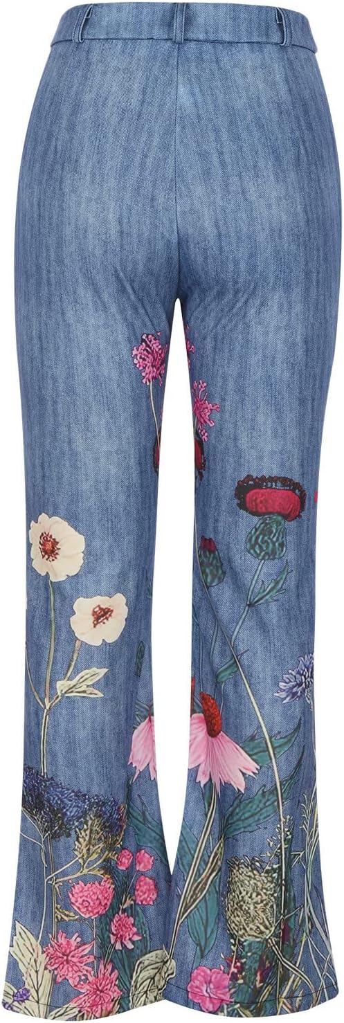 Claire | Flared Denim Trousers