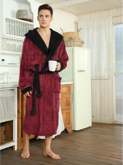 Joseph | Ultra Soft Fleece Hooded Bathrobe