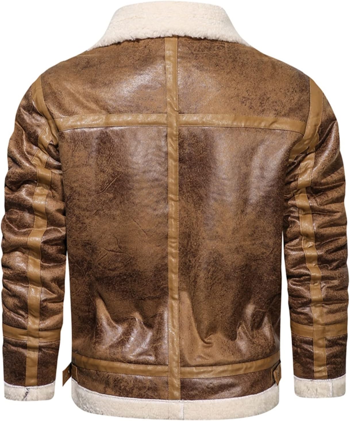 Jack | Leather jacket with stand-up collar