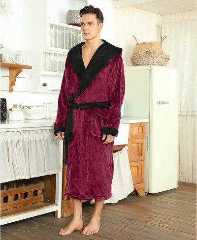 Joseph | Ultra Soft Fleece Hooded Bathrobe