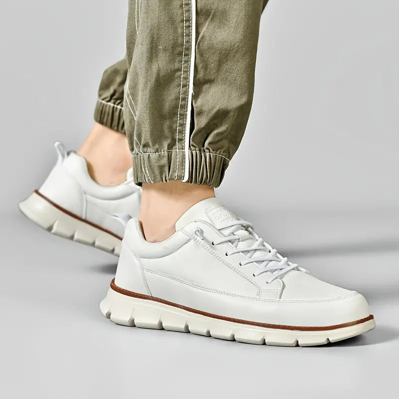 Jordan | Elegant Leather Sneakers