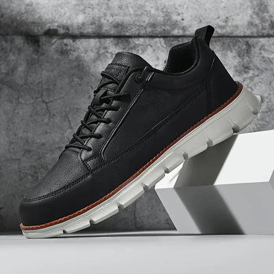 Jordan | Elegant Leather Sneakers