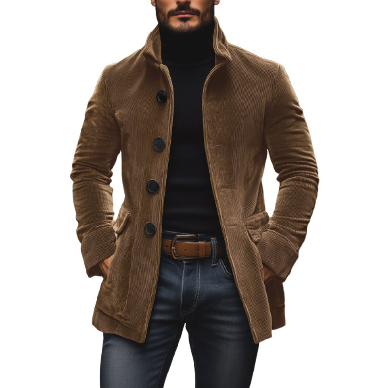 Julian | Single Breasted Slim Short Coat