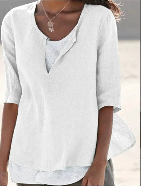 Luminous | Casual Tops for Women - Flattering Layered Blouse 3