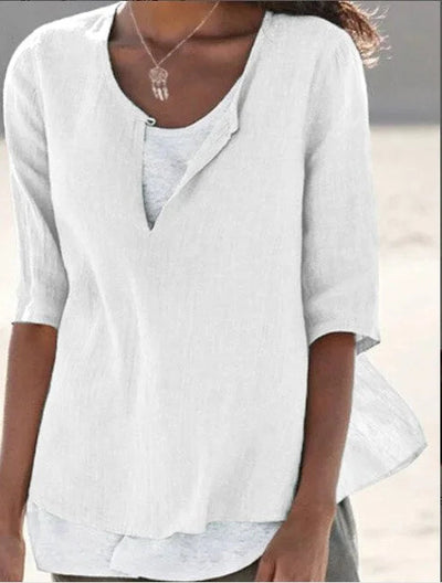 Luminous | Casual Tops for Women - Flattering Layered Blouse 3