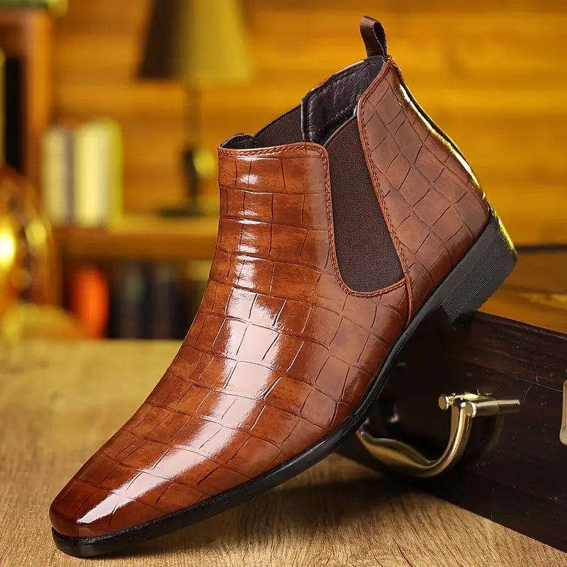 Ryder | Elegant Chelsea leather shoes