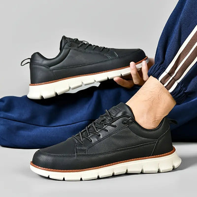 Jordan | Elegant Leather Sneakers