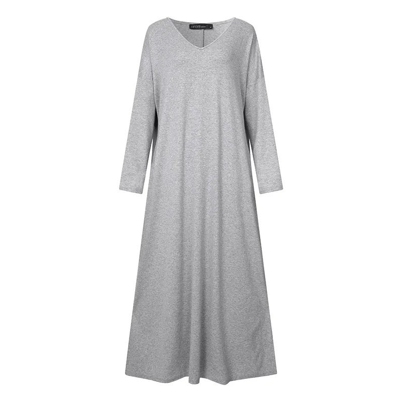 Alicia | Long Sleeves Maxi Dress