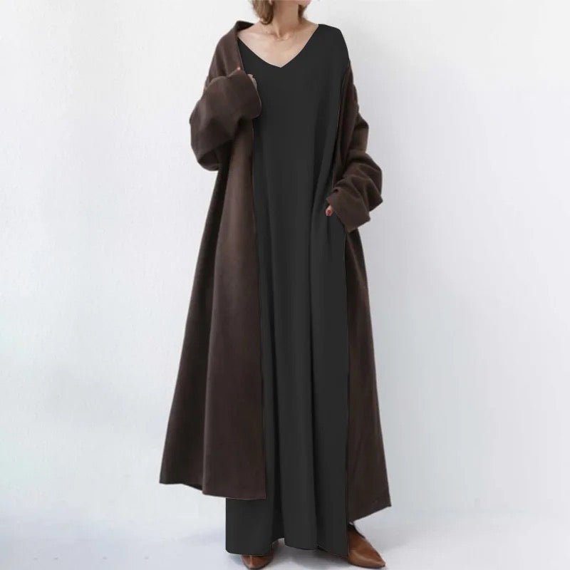 Alicia | Long Sleeves Maxi Dress