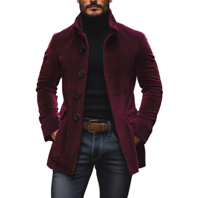 Julian | Single Breasted Slim Short Coat