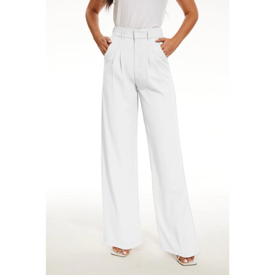 Wendy | Women's Wide Leg High-Coated Pants 1