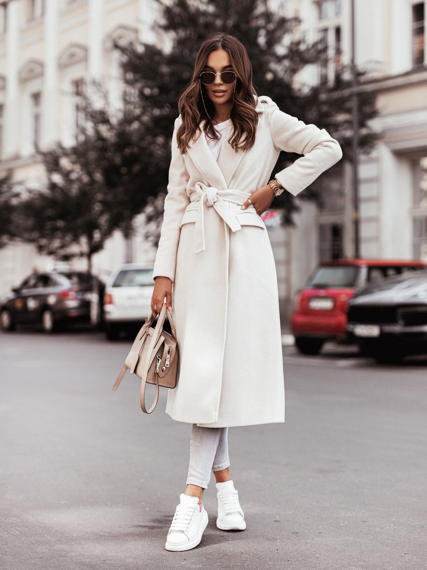 Elena | Wool Blend Coat