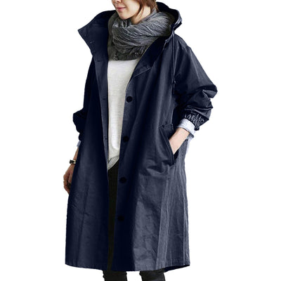 Matilda | Long waterproof raincoat