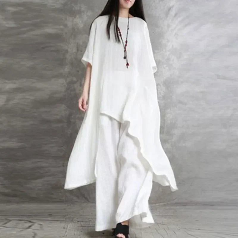 Andrada | Classic Cotton Shirt & Pants Set