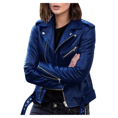 Andrea | Casual biker jacket with zipper