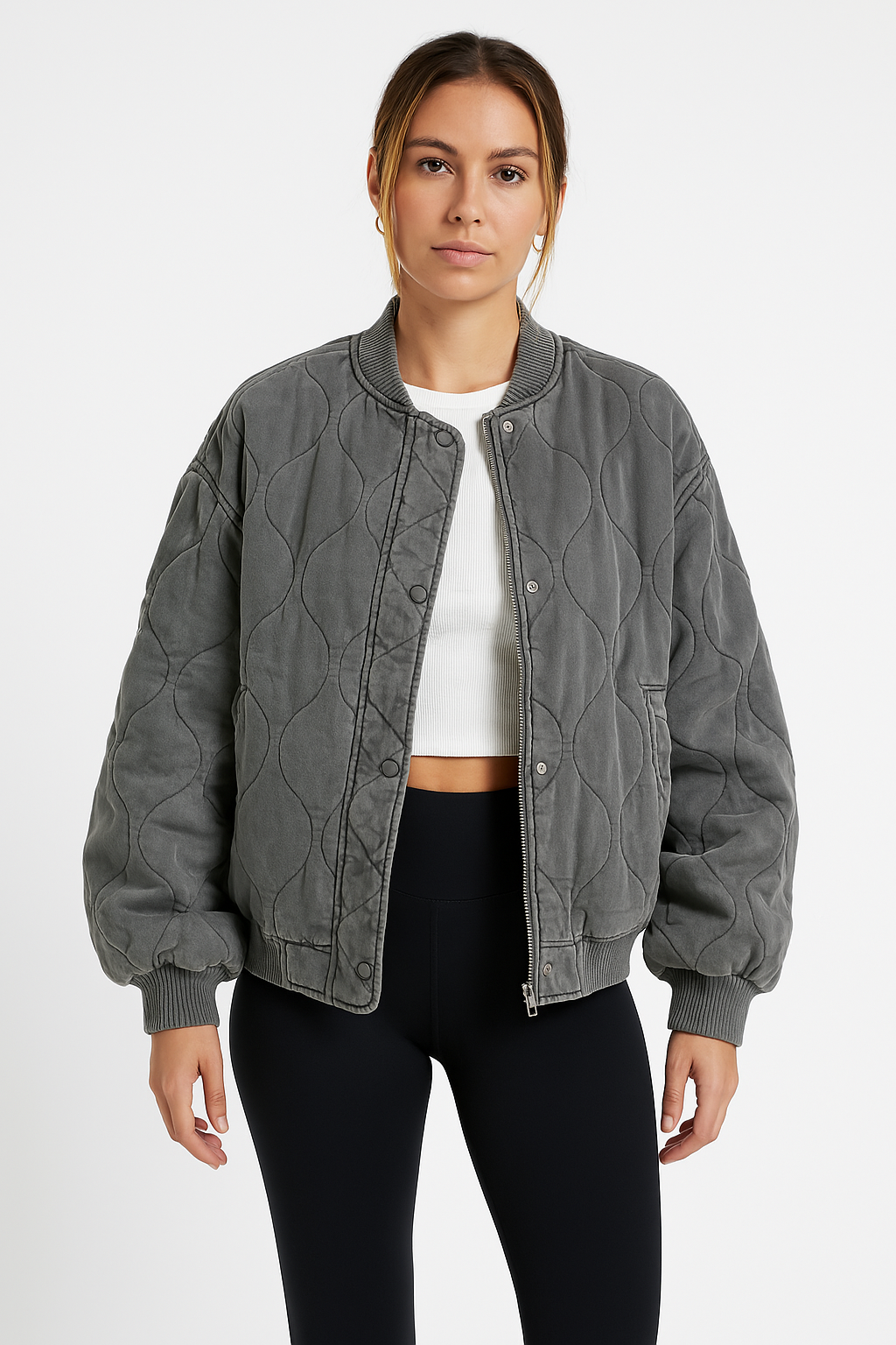 Andrea | Oversized bomber jacket