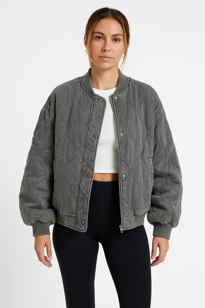 Andrea | Oversized bomber jacket