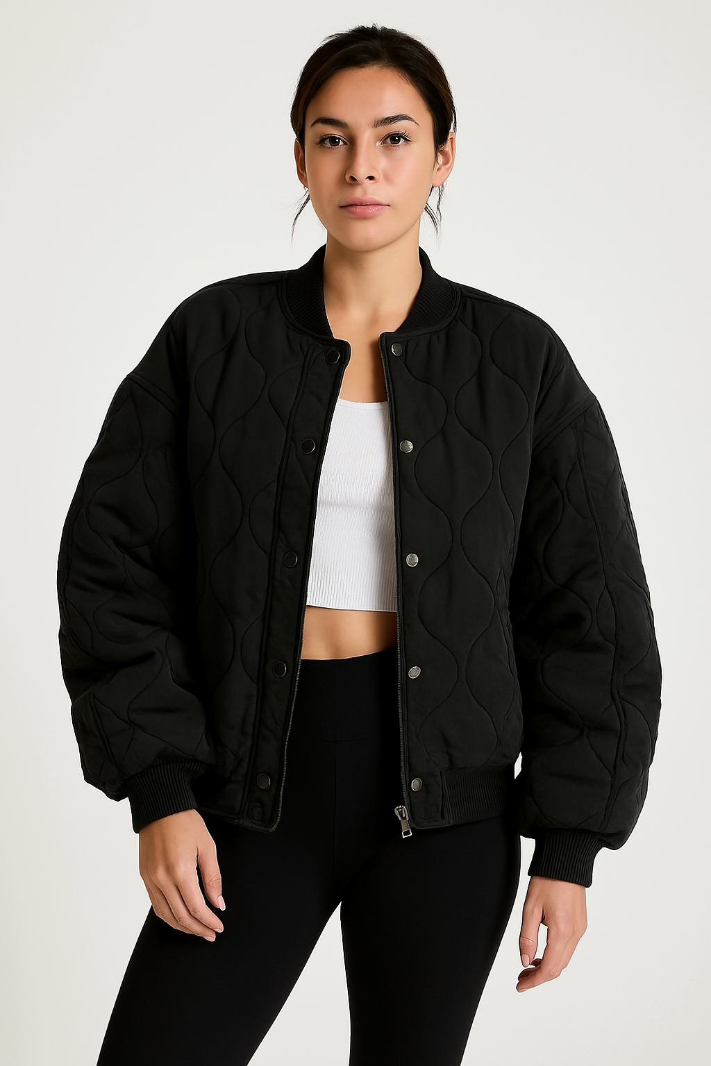 Andrea | Oversized bomber jacket