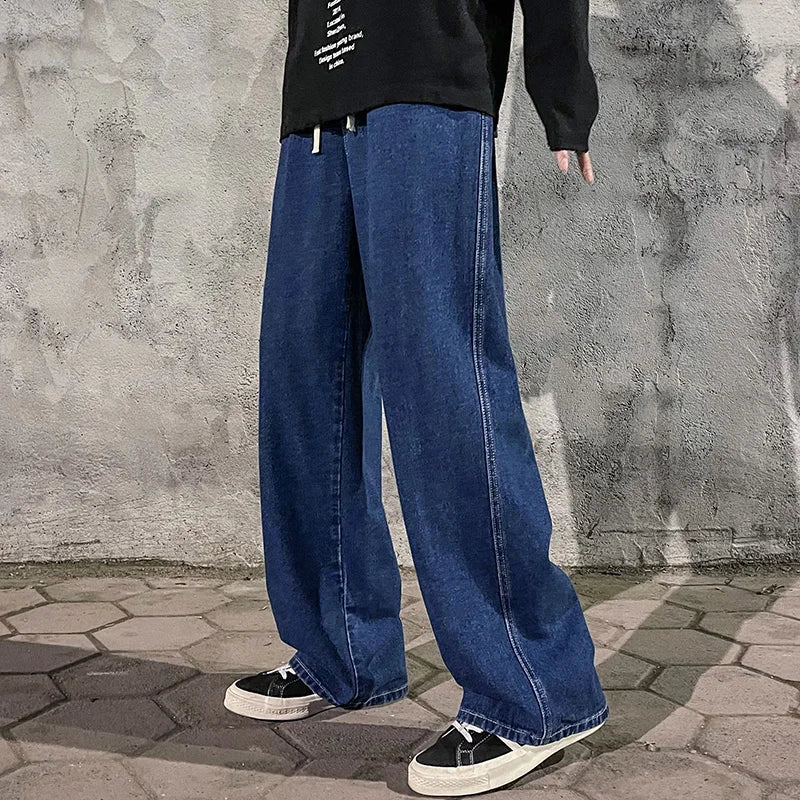 Andreas | Casual baggy jeans with wide legs