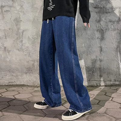 Andreas | Casual baggy jeans with wide legs