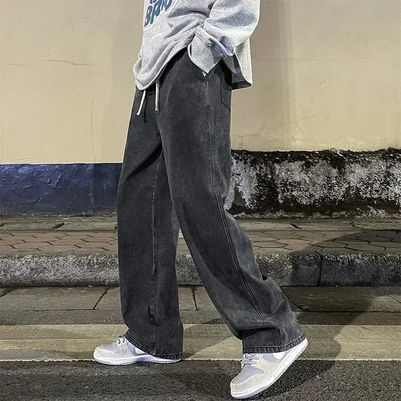 Andreas | Casual baggy jeans with wide legs