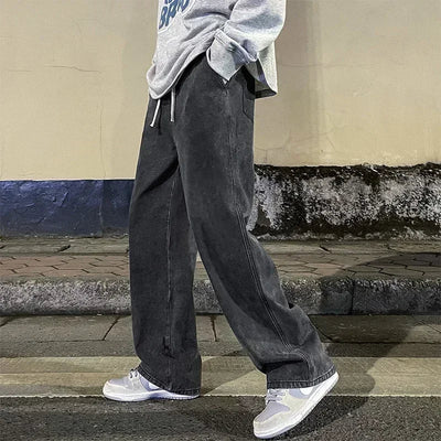 Andreas | Casual baggy jeans with wide legs