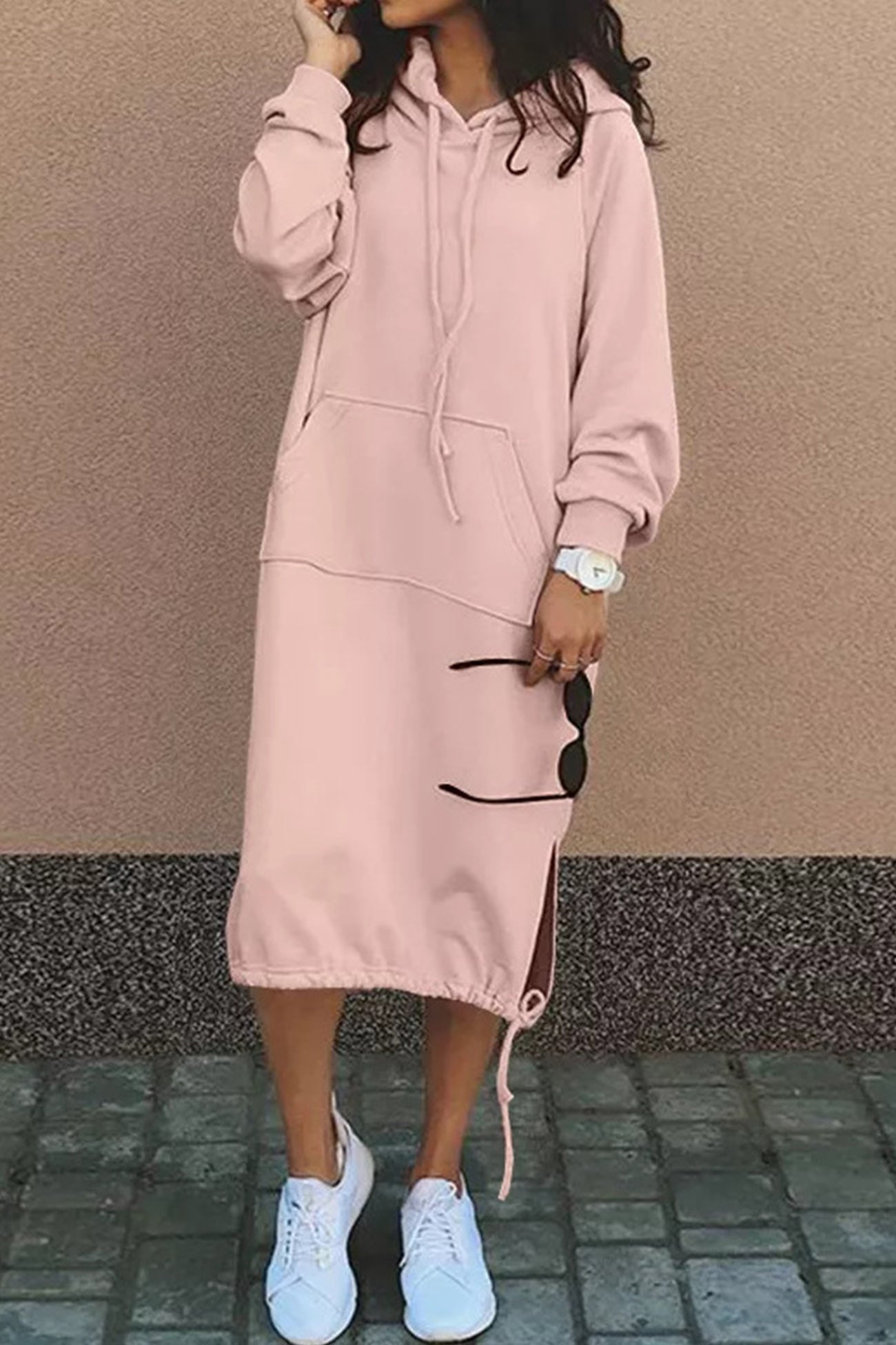Angelika | Long hoodie dress