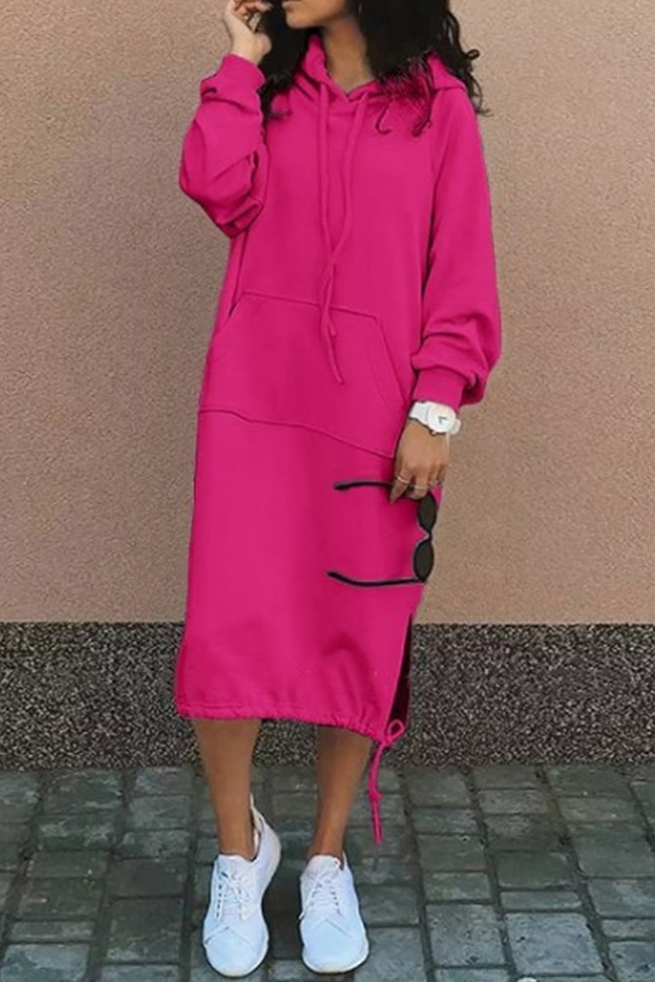 Angelika | Long hoodie dress