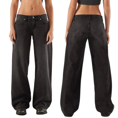 Bella | Low Rise Baggy Mom Jeans