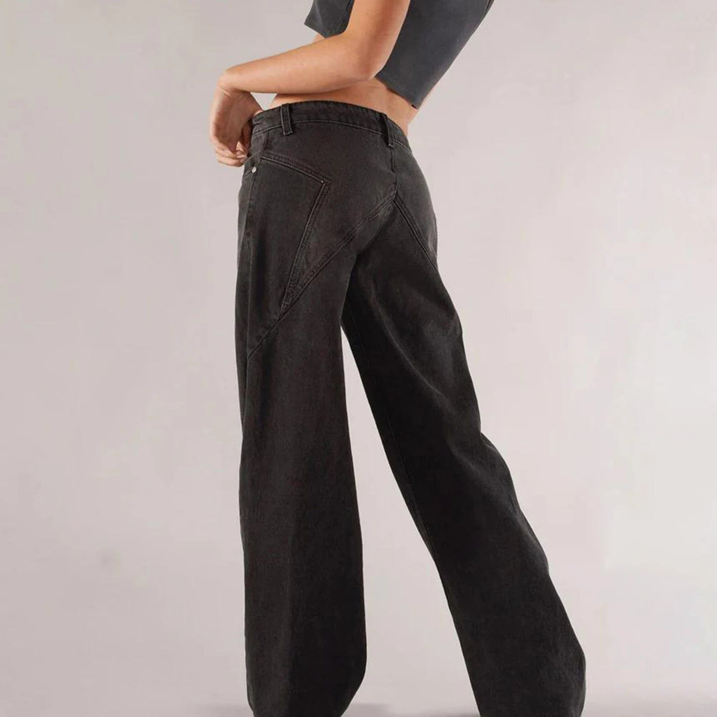 Bella | Low Rise Baggy Mom Jeans