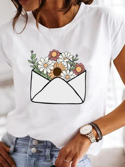 Classic White T-Shirt | Women's T Shirt 3