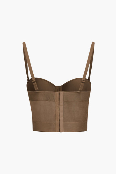 Andrea | Breezy Mesh Bustier Corset Top