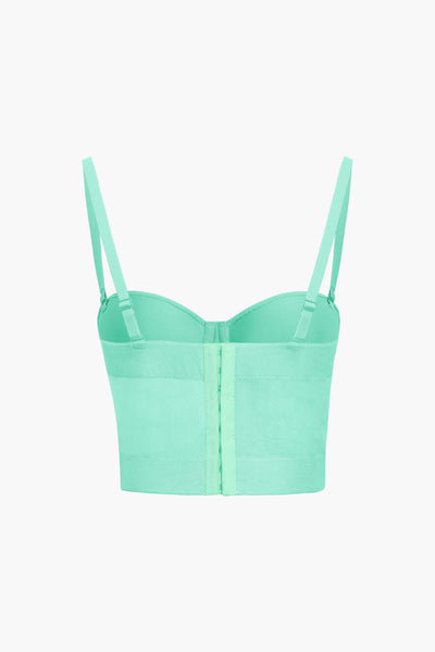 Andrea | Breezy Mesh Bustier Corset Top