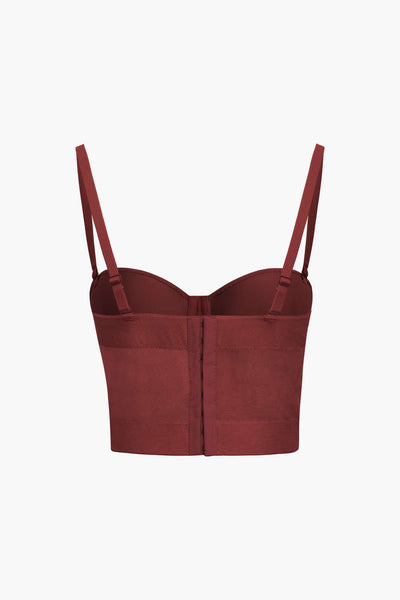 Andrea | Breezy Mesh Bustier Corset Top