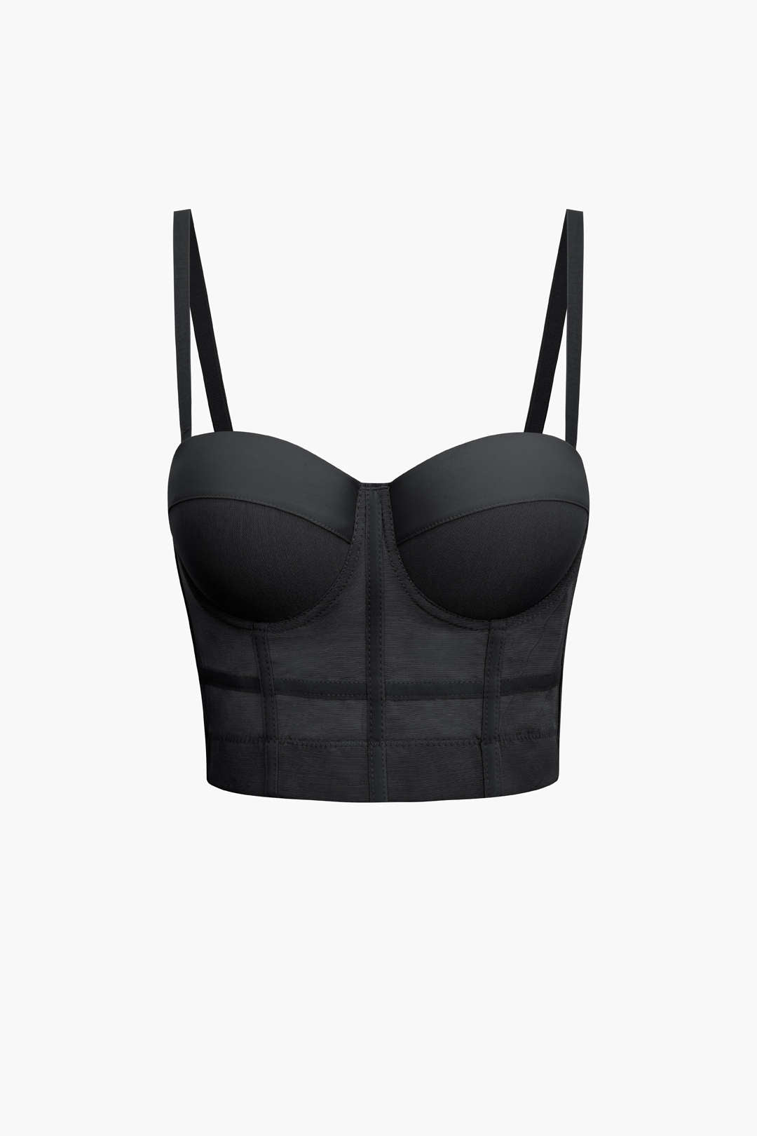Andrea | Breezy Mesh Bustier Corset Top