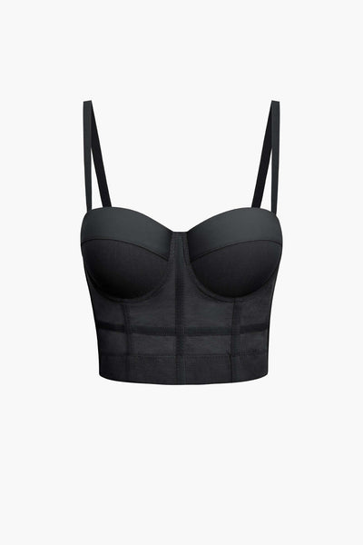 Andrea | Breezy Mesh Bustier Corset Top