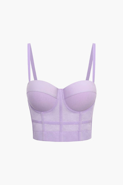 Andrea | Breezy Mesh Bustier Corset Top