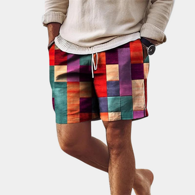 Geometric Breeze Shorts | Men's Casual Wear 2