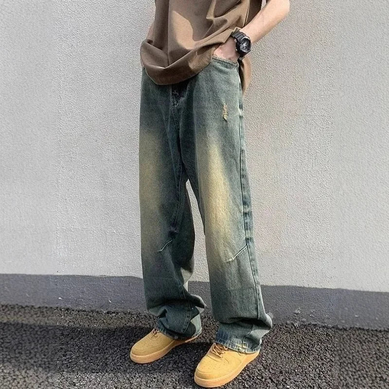 Christian | Comfortable long baggy jeans