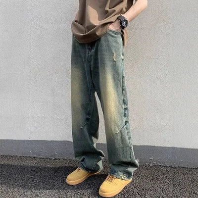 Christian | Comfortable long baggy jeans