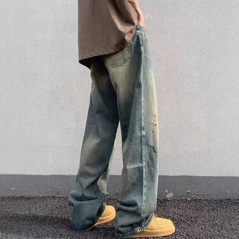 Christian | Comfortable long baggy jeans