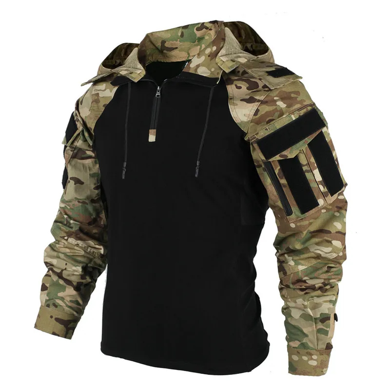 Christian | Men's tactical softshell jacket with hood