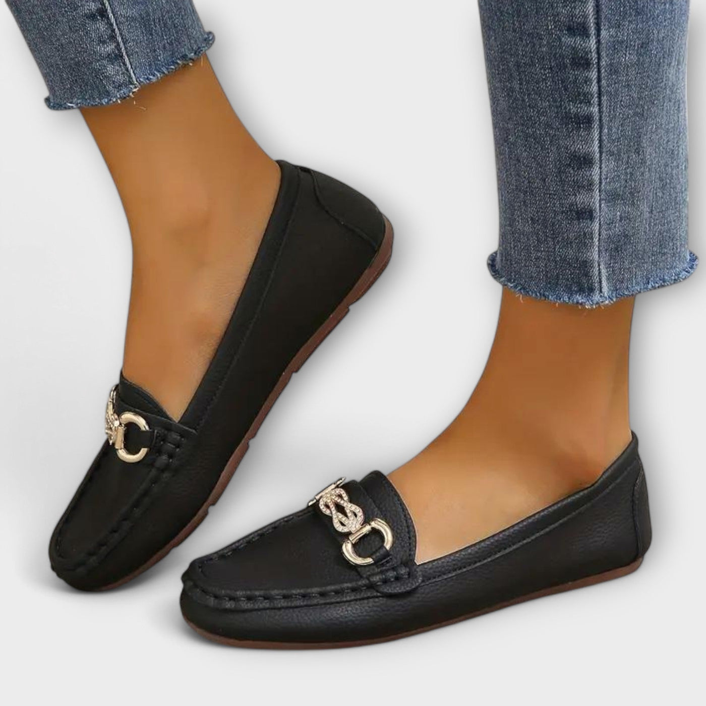 Christina | Leather Cozy Slippers