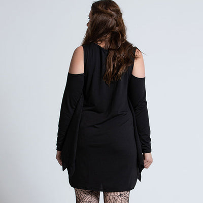 Christine | Gothic Spider Halloween Mini Dress