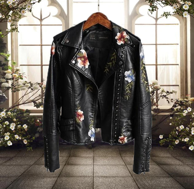 Claudia | Stylish jacket with floral pattern