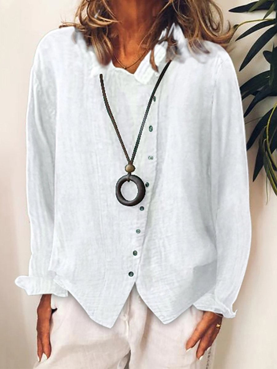 Jasmine | Cotton Breeze Longline Shirt