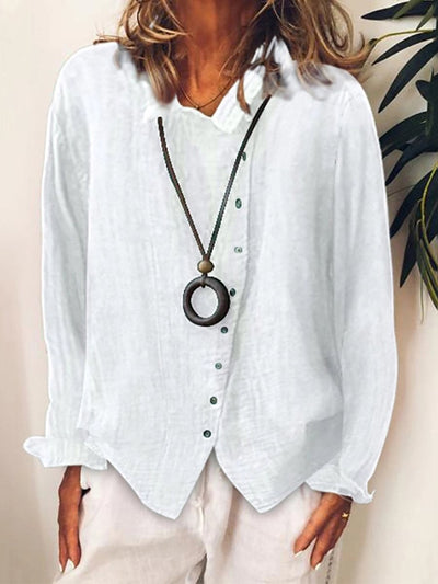 Jasmine | Cotton Breeze Longline Shirt
