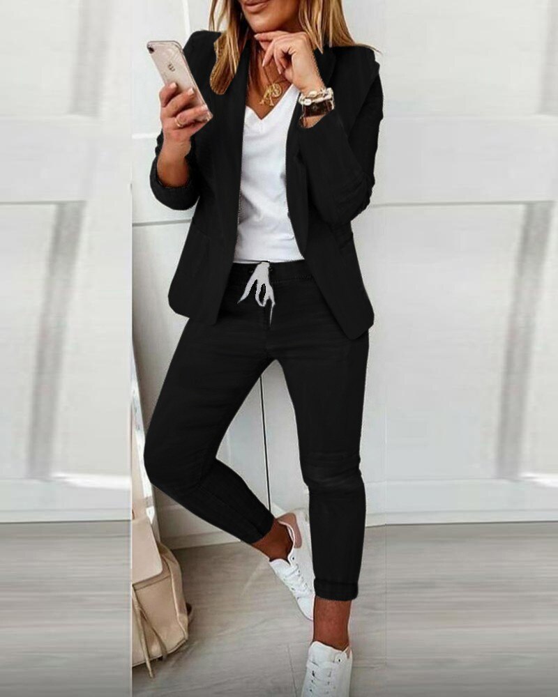 Amelia | Stylish and Comfortable Blazer Set