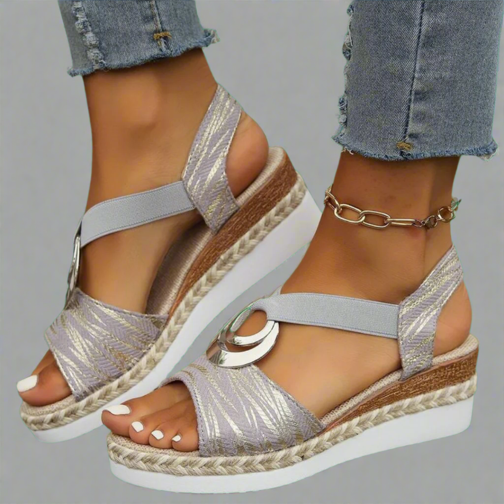 Dahlia | Comfortable Wedge Sandals