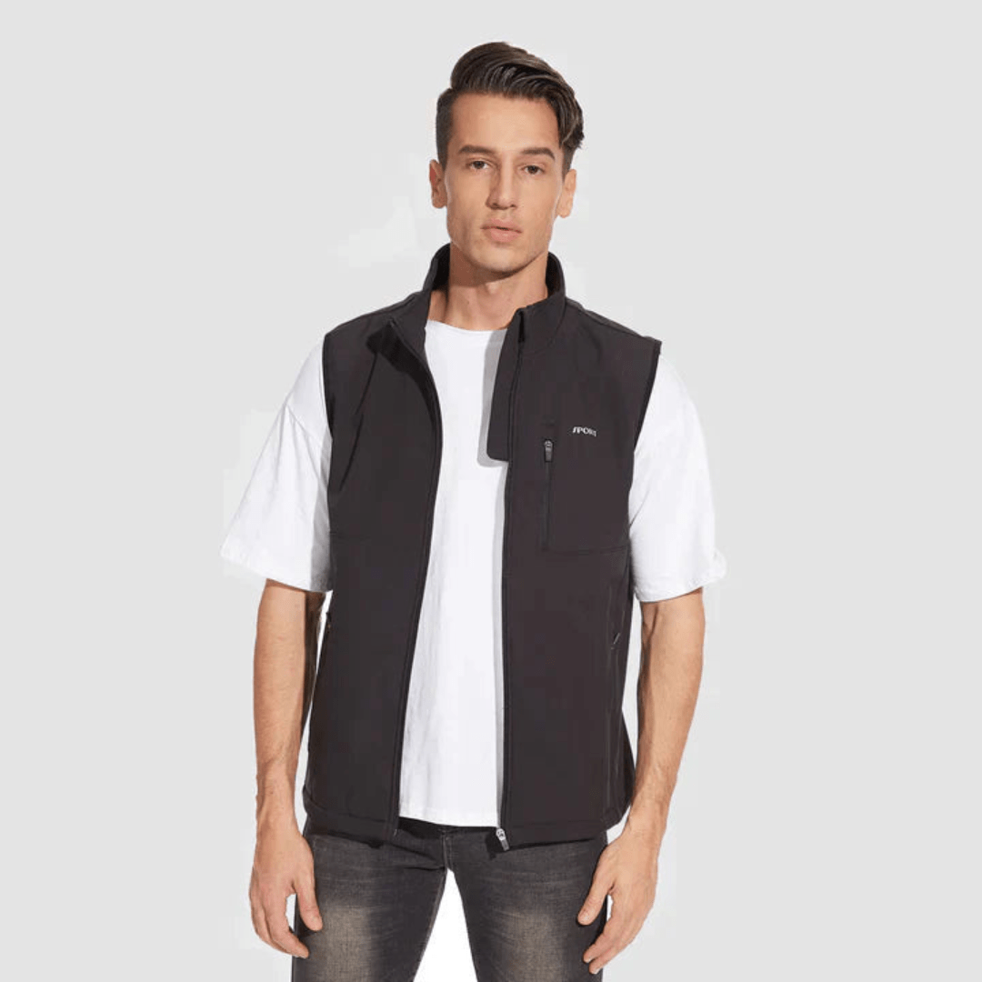 Daniel | Elegant stand up collar vest